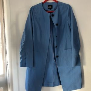 Blue Trench Coat